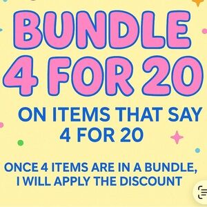 4 for $20 Deal
